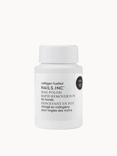 Nails Inc Women's Nail Polish Remover Pot With Collagen in Clear