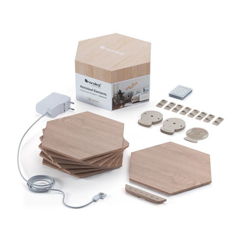 NANOLEAF Elements Smart Lighting Starter Kit - Pack of 7 - Image 1