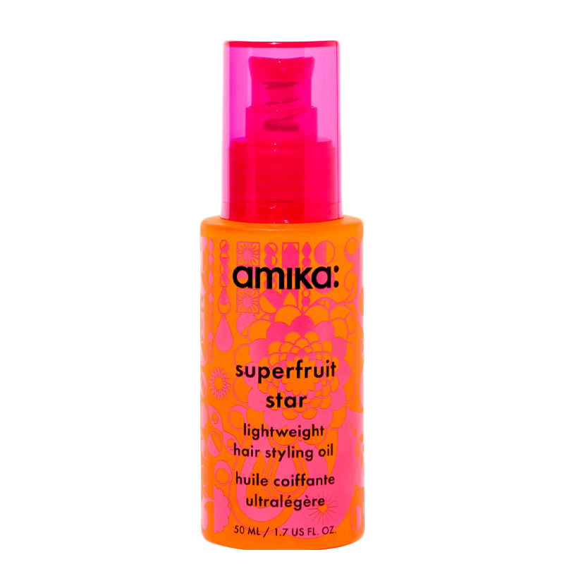 amika Superfruit Star Lightweight Hair Styling Oil 50ml - Image 1