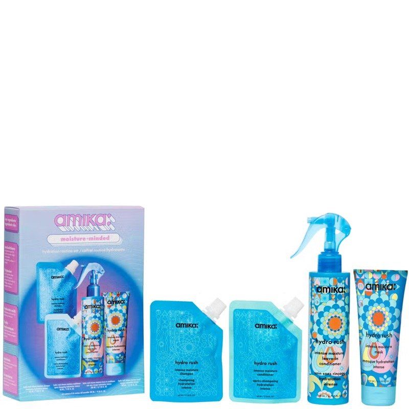 amika moisture-minded hydration routine set (Worth £72.00) - Image 1