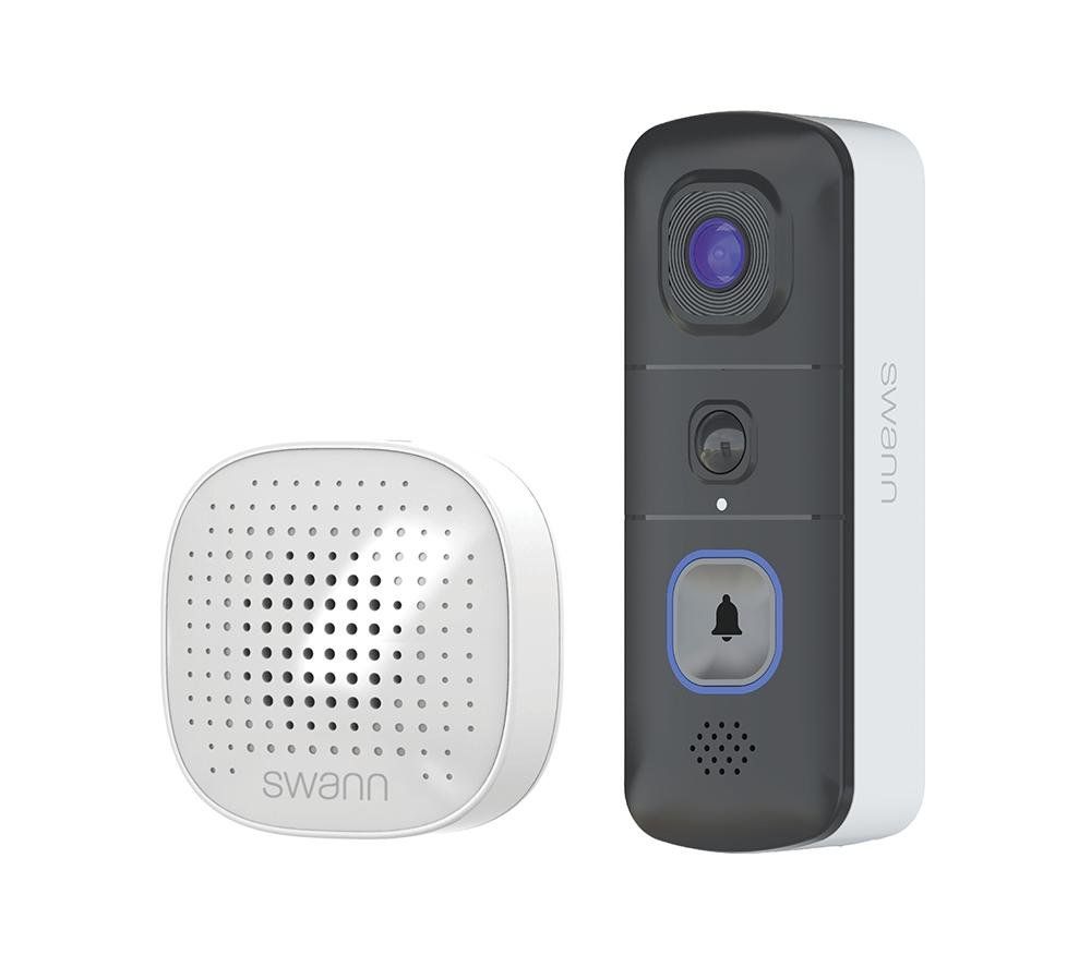 Swann EVO Wireless Video Doorbell with SwannShield AI Voice Assistant - Image 1