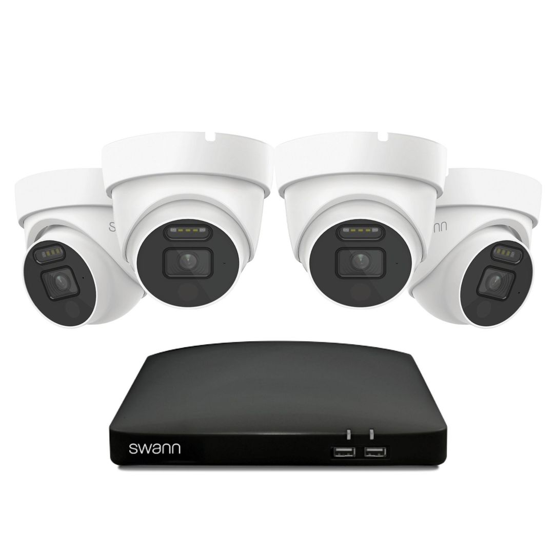 8 channel 4 dome camera 4K DVR CCTV kit - Image 1