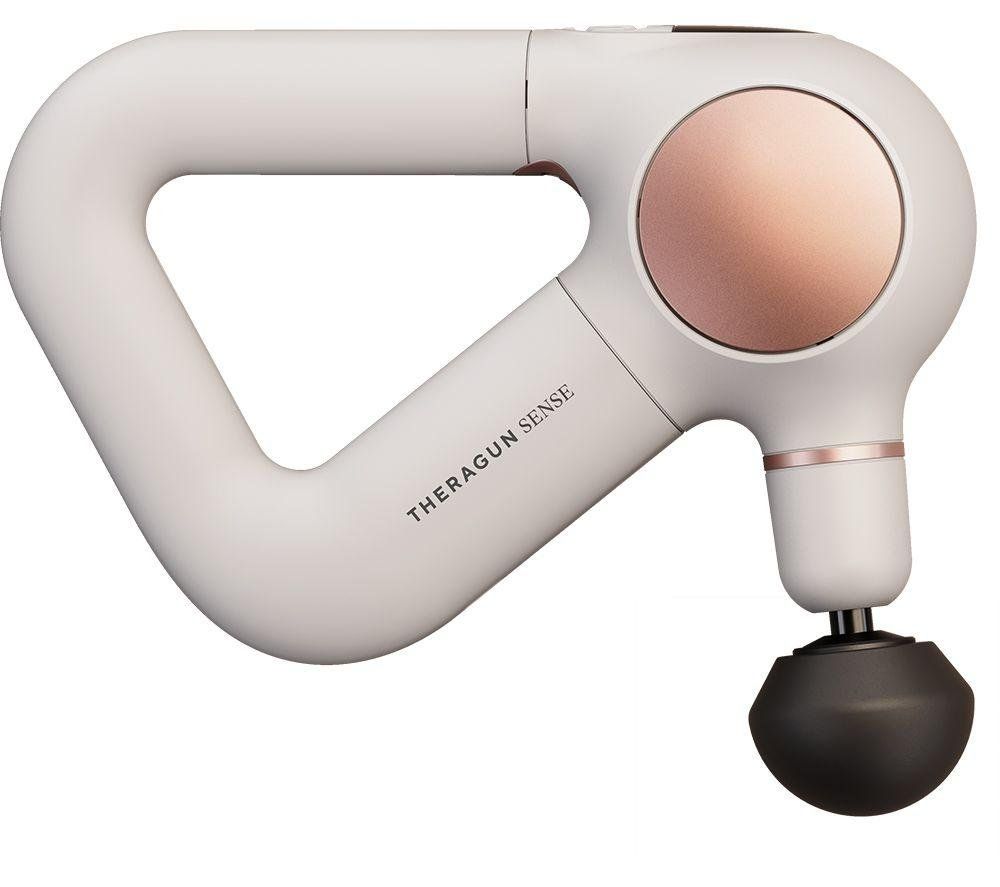 THERABODY Theragun Sense Handheld Smart Percussive Therapy Device - White, White - Image 1