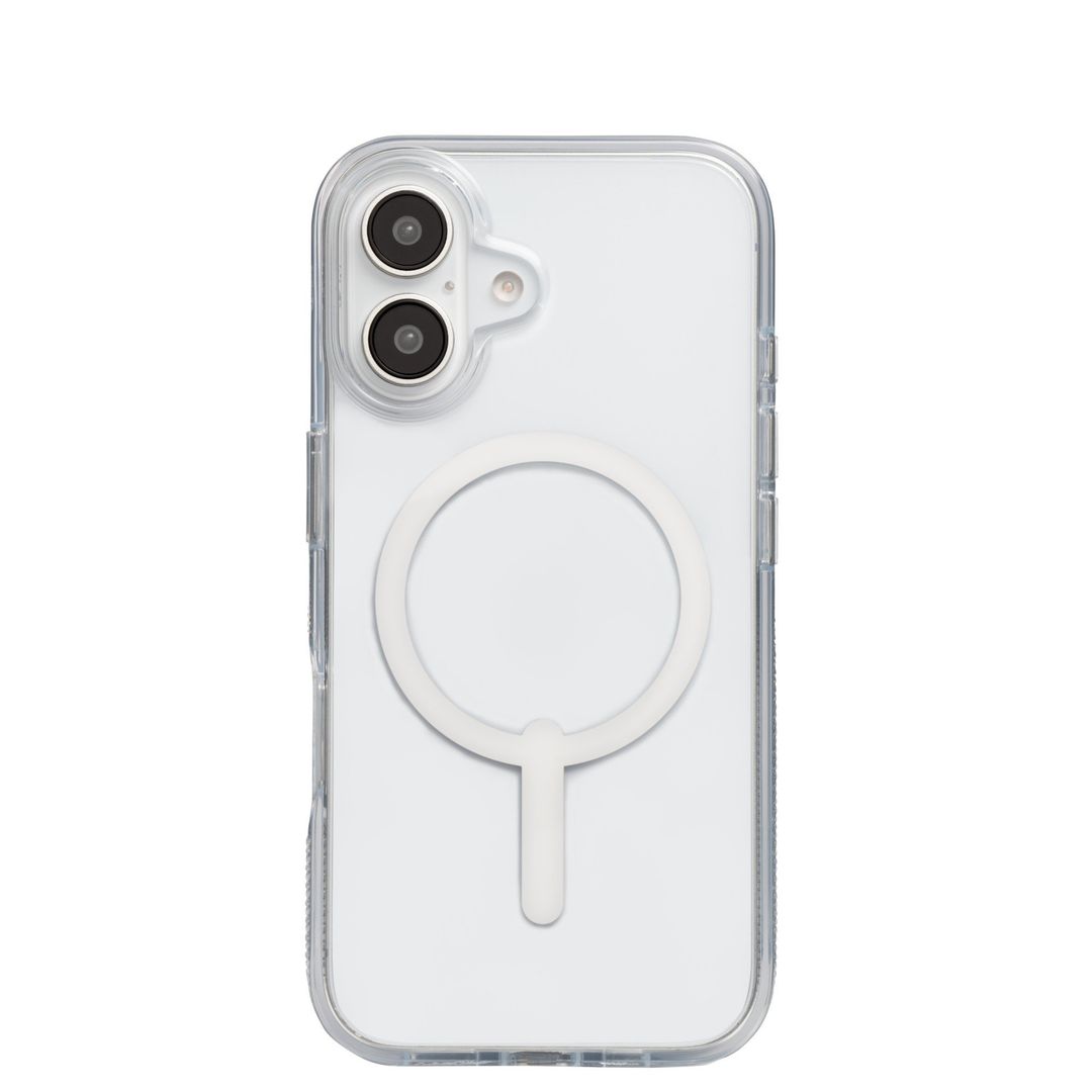ZAGG Crystal Palace Snap iPhone 16 Case - Clear, White - Image 1