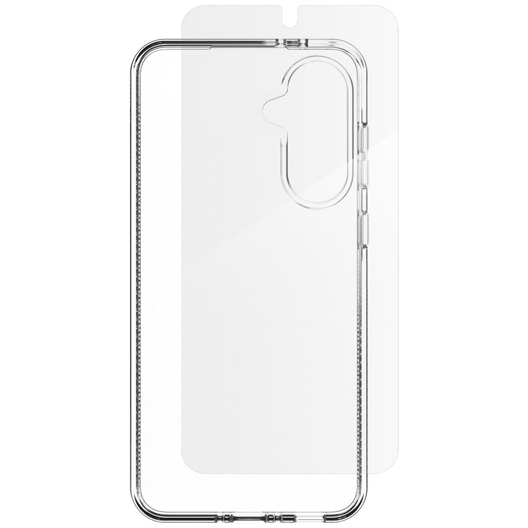 ZAGG Galaxy A56 Luxe Case & Screen Protector Bundle, Clear - Image 1