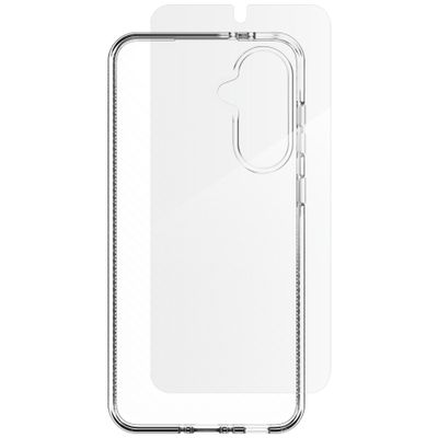 ZAGG Galaxy A56 Luxe Case & Screen Protector Bundle, Clear