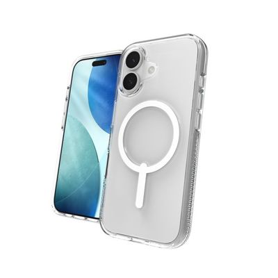 ZAGG Crystal Palace Snap iPhone 17 Case - Clear, Clear