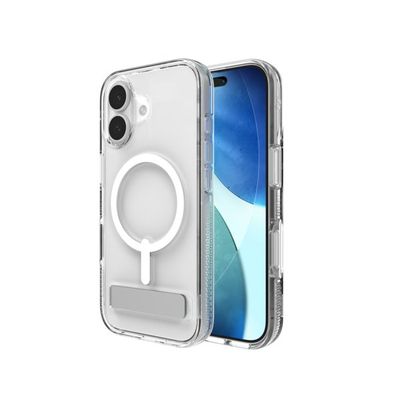 ZAGG Crystal Palace Snap Kickstand (Button Cover) Case For Apple iPhone 17