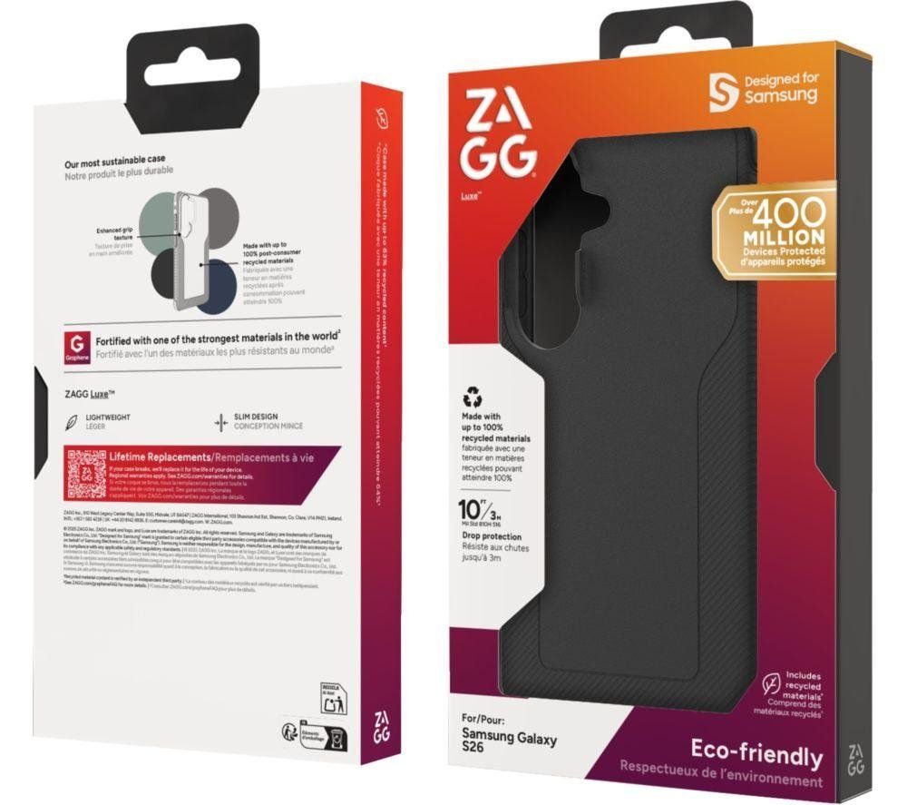 ZAGG ZAGG LUXE BLACK - Image 1