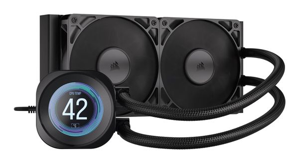 Corsair Nautilus 240 RS LCD Processor All-in-one liquid cooler 12 cm B