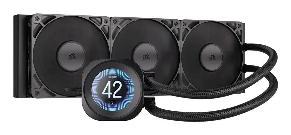 Corsair Nautilus 360 RS Processor All-in-one liquid cooler 12 cm Black - Image 1