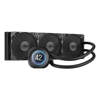 Corsair Nautilus 360 RS Processor All-in-one liquid cooler 12 cm Black - Thumbnail 3