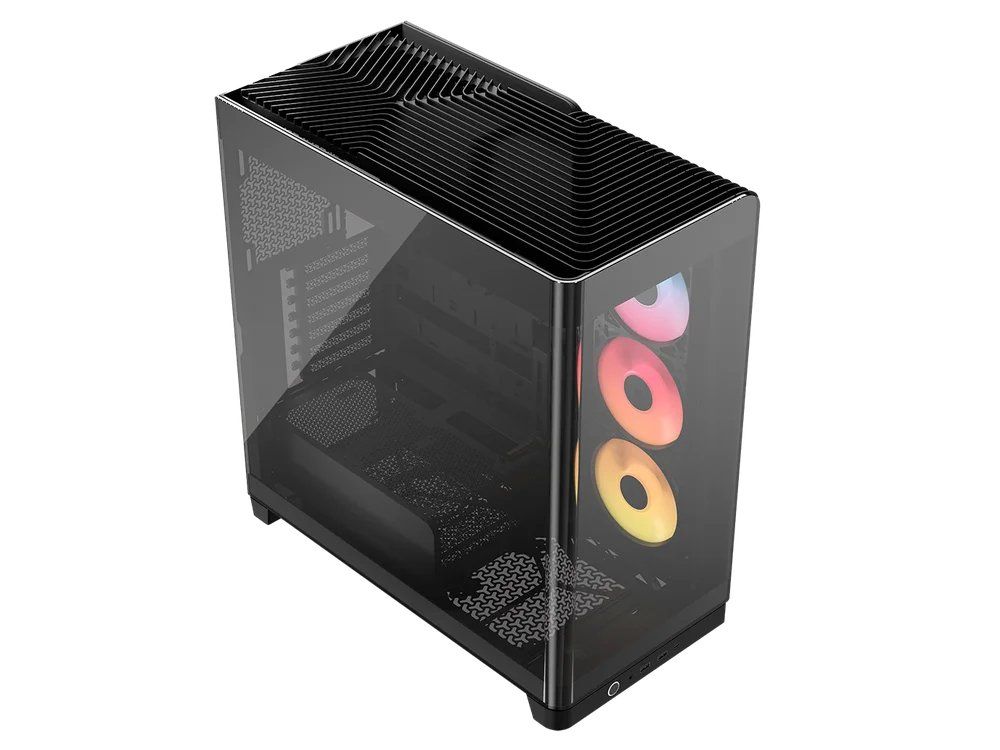 Corsair Frame 4500X RS-R ARGB Tempered Glass Gaming PC Case, Black - Image 1