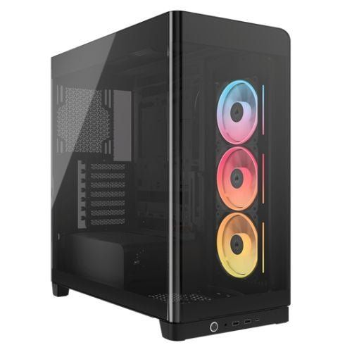 CORSAIR FRAME 4500X LX-R RGB ATX Mid-Tower PC Case - Black, Black - Image 1