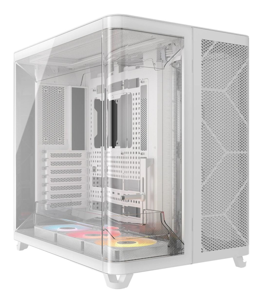 Corsair AIR 5400 RS-R ARGB Midi Tower White - Image 1