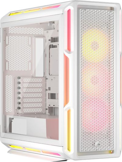 Corsair iCUE LINK 5000T LX RGB Midi Tower White - Thumbnail 2