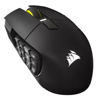 Corsair Scimitar Elite Wireless SE mouse Gaming Right-hand RF Wireless - Thumbnail 2
