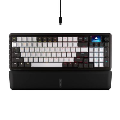 Corsair CH-91E921E-UK keyboard Gaming USB QWERTY UK English Black, White