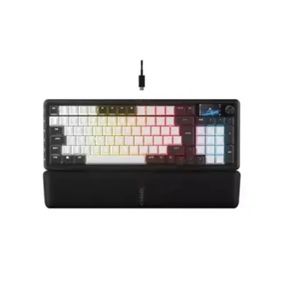 Corsair CH-91E921E-UK keyboard Gaming USB QWERTY UK English Black, White - Thumbnail 2