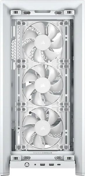 Corsair FRAME 4000D RS Midi Tower White - Thumbnail 2