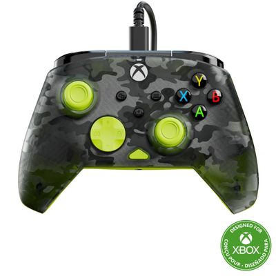 TURTLE BEACH Rematch Coreu0026tradeController for Xbox & PC - Camo Yellow