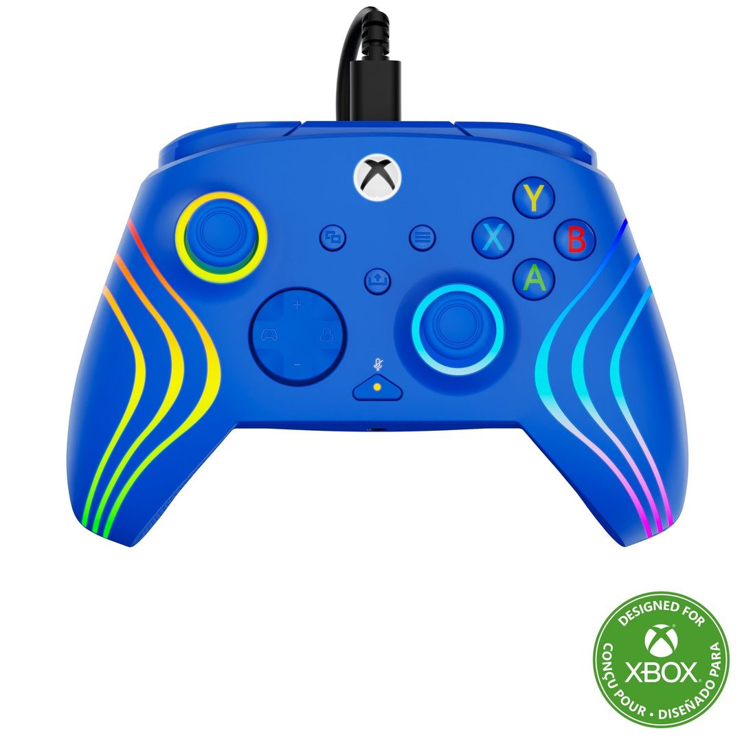 TURTLE BEACH Afterglow Wave Wired Controller for Xbox Blue - Image 1