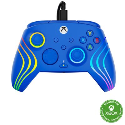 TURTLE BEACH Afterglow Wave Wired Controller for Xbox Blue