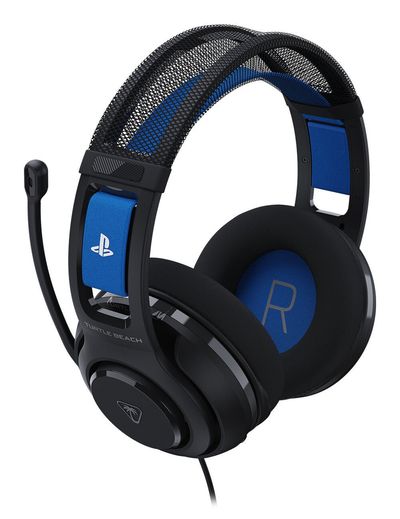 TURTLE BEACH Atlas 200 PlayStation Gaming Headset - Black, Black