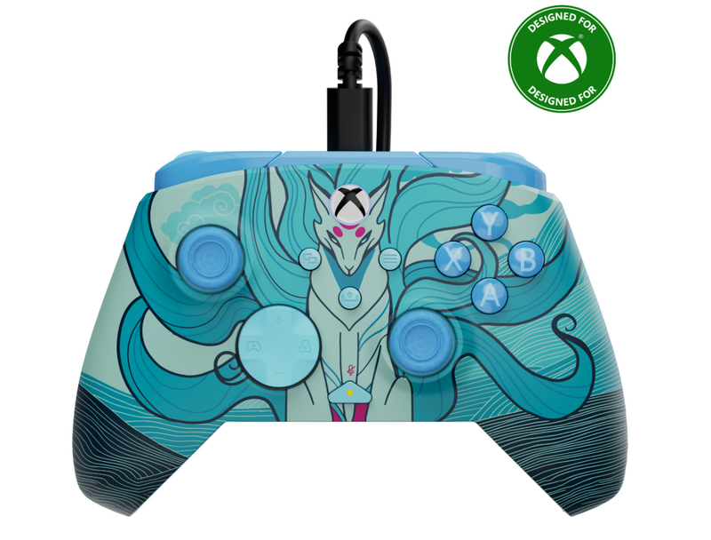 Turtle Beach Rematch Advanced Blue Kitsune Wired Gaming Controller for - Image 1