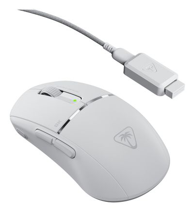 TURTLE BEACH Burst II Pro Wireless Optical Gaming Mouse - White, White - Thumbnail 3