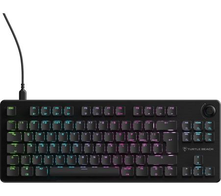 TURTLE BEACH Vulcan II TKL RGB Mechanical Gaming Keyboard - Black, Black