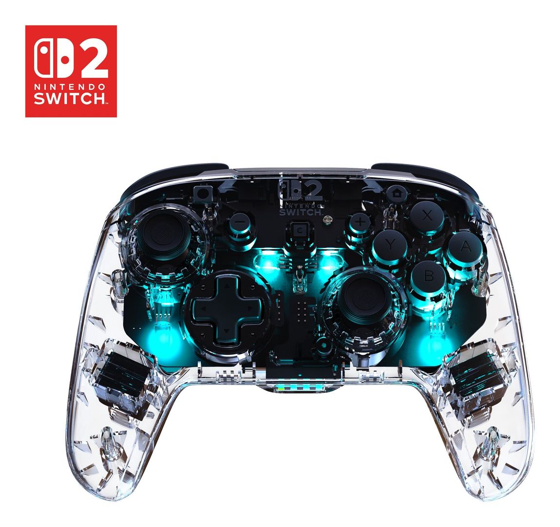 Turtle Beach Afterglow Wireless Clear (Switch 2) - Image 1