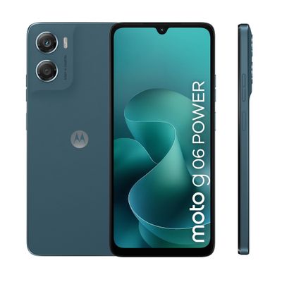 MOTOROLA Moto G06 Power - 64 GB, Pantone Tapestry, Blue