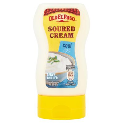 Old El Paso Soured Cream 230g - Thumbnail 2