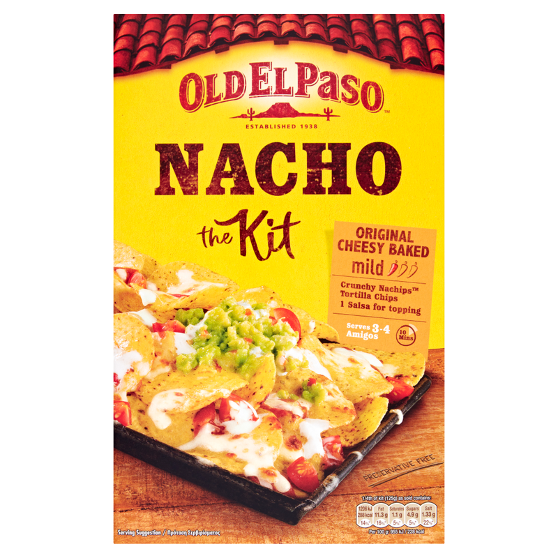 Old El Paso Original Cheesy Baked Mild Nacho Kit - Image 1