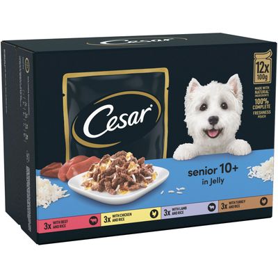 Cesar Senior Wet Dog Food in Jelly - Thumbnail 2
