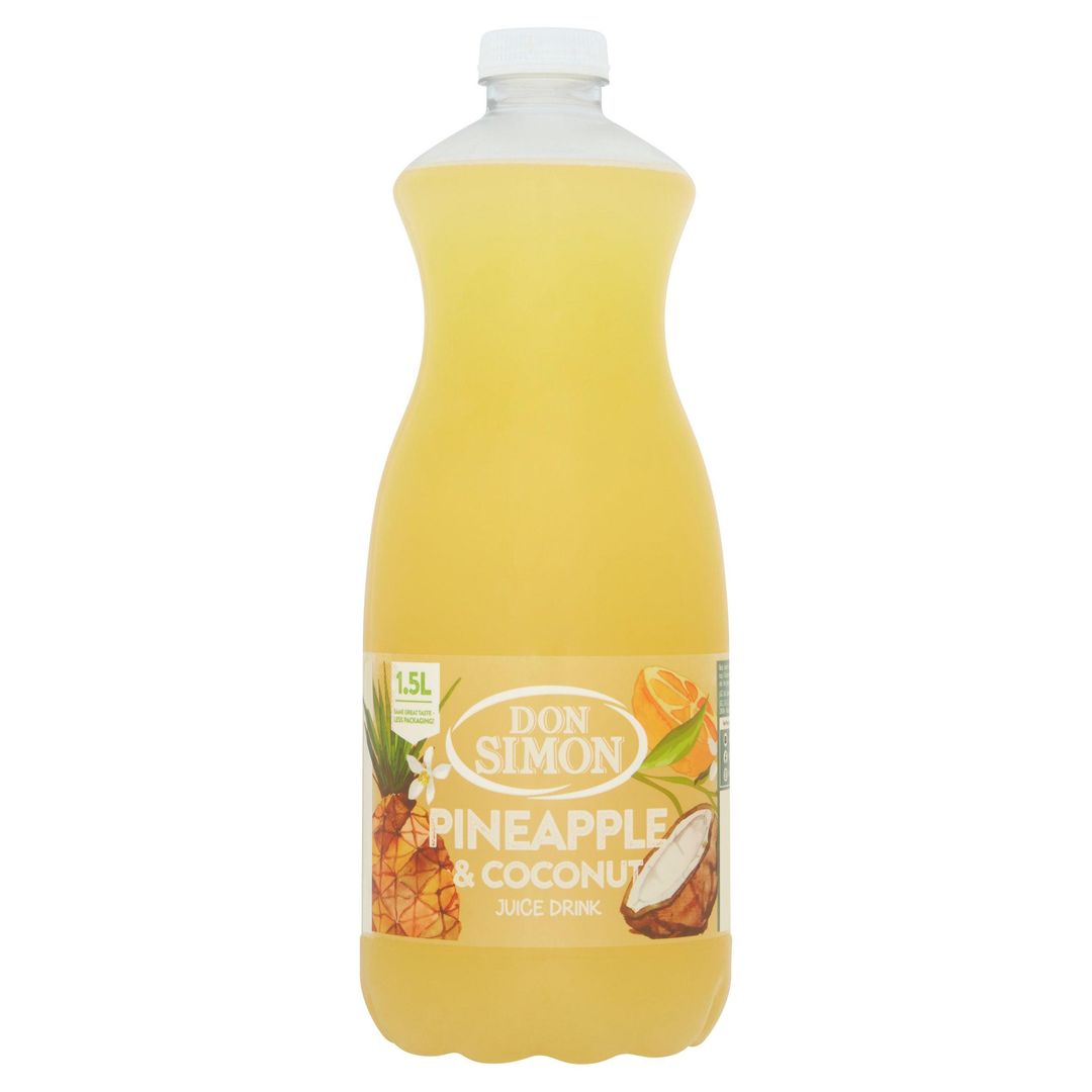 Don Simon Pineapple & Coconut Juice Drink 1.5L - Image 1