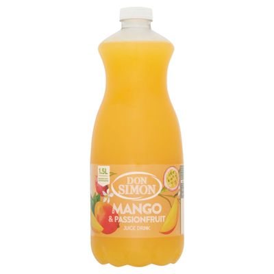 Don Simon Mango & Passionfruit Juice Drink 1.5L - Thumbnail 2