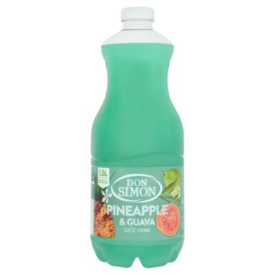 Don Simon Pineapple & Guava Juice Drink 1.5 litre - Thumbnail 2