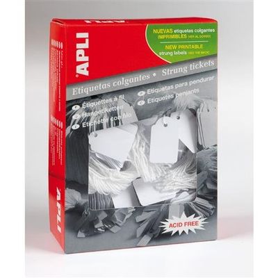 APLI 00390 non-adhesive label 500 pc(s) White Rectangle