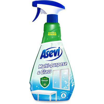 ASEVI Multipurpose and Glass Cleaner Fresh Scent 750ml - Thumbnail 2