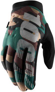 100% Brisker Cold Weather Long Finger MTB Cycling Gloves - Image 1