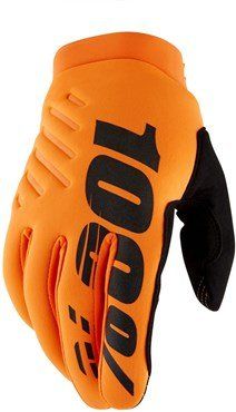 100% Brisker Cold Weather Long Finger Cycling Gloves