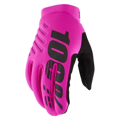 100% Brisker Cold Weather Womens Long Finger Cycling Gloves AW22 - Thumbnail 2