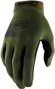 100 Percent Ridecamp MTB Gloves Army Green Fatigue - Thumbnail 2