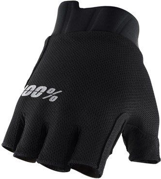 100% Exceeda Gel Mitts / Short Finger MTB Cycling Gloves - Image 1