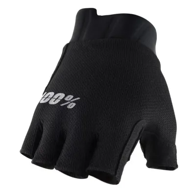 100% Exceeda Gel Mitts / Short Finger MTB Cycling Gloves - Thumbnail 2