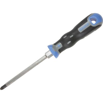 Bahco 025.002.125 Tekno+ Screwdriver Pozidriv Tip Pz2 X 125Mm Hex Shank