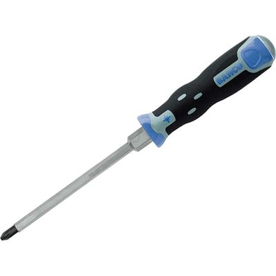 Bahco 040.002.125 Tekno+ Through Shank Screwdriver Pozi Tip Pz2 X 125Mm