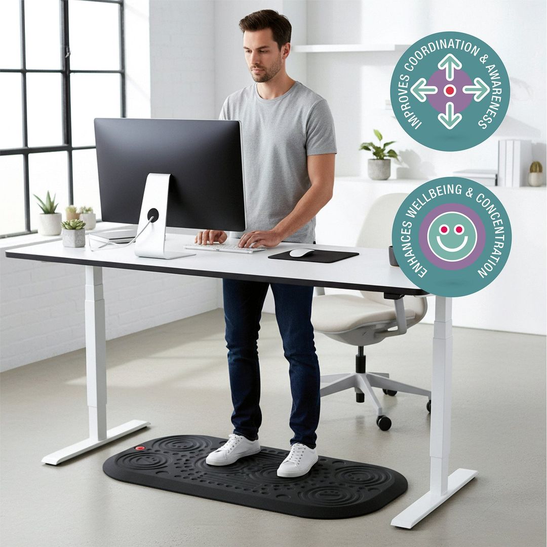 AFS-TEX 3000X Active Anti-Fatigue Mat - Black - Image 1
